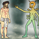 Image for article titled Jesus vs. Aliens: WHO YOU GOT?!